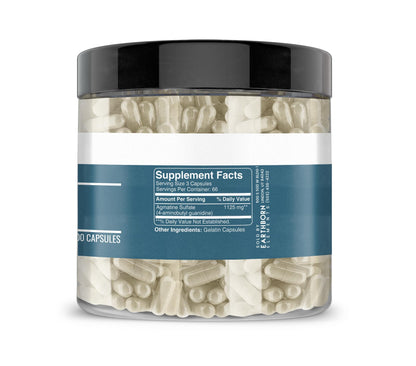 Earthborn Elements Agmatine Sulfate - 200 Caps | Pure & Undiluted, No Additives