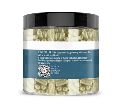 Earthborn Elements Artichoke Extract 200 Capsules - Pure & Undiluted, No Additives