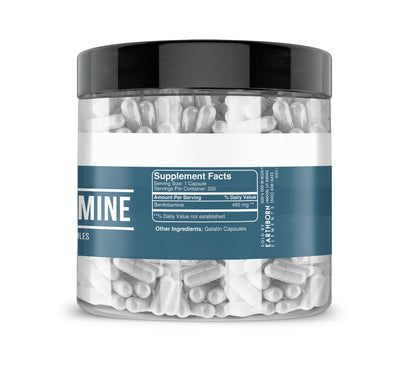 Earthborn Elements Benfotiamine 200 Capsules – Pure & Undiluted, No Additives