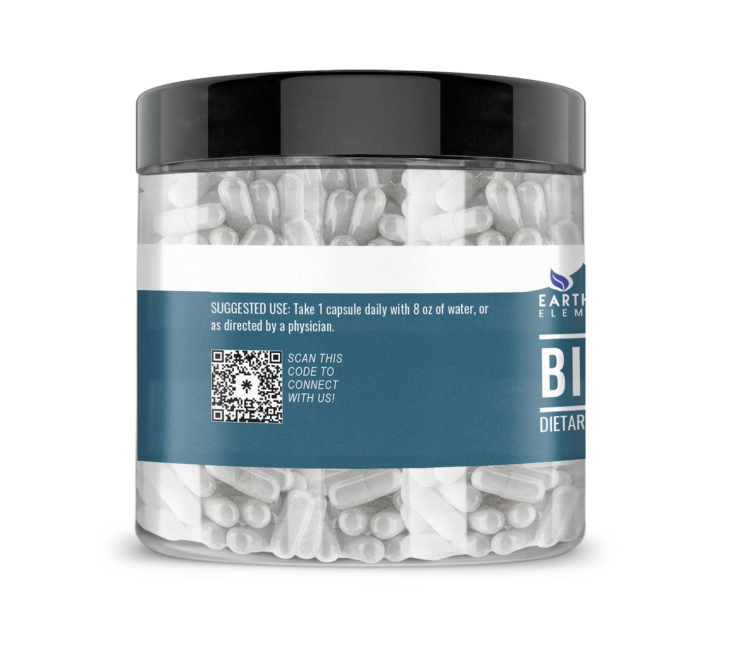 Earthborn Elements Bicarb Blend 200 Capsules – Pure & Undiluted, No Additives