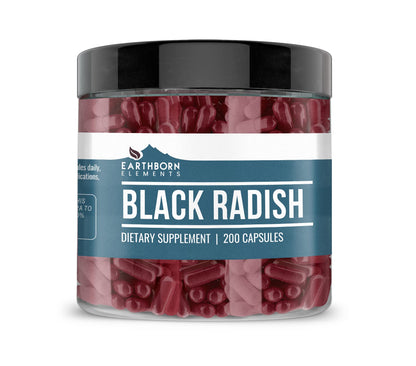 Earthborn Elements Black Radish Extract – Pure & Undiluted, No Additives