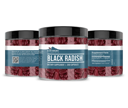 Earthborn Elements Black Radish Extract – Pure & Undiluted, No Additives