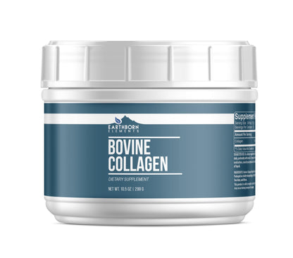Earthborn Elements Bovine Collagen Peptides Powder 10.5 oz - Pure & Undiluted Dietary Supplement