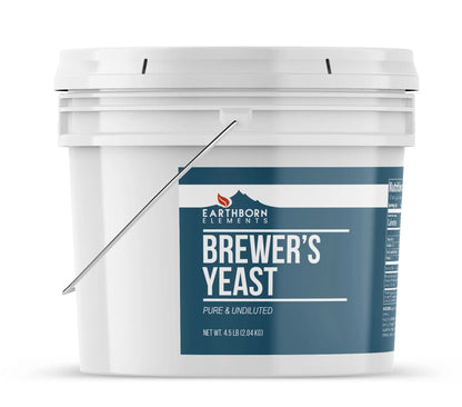 Earthborn Elements Brewer’s Yeast 1 Gal Bucket – Pure & Undiluted Inactive Yeast BritishVita | Premium UK Vitamins & Wellness Supplements