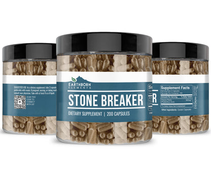 Earthborn Elements Chanca Piedra 200 Capsules – Pure Stone Breaker, No Additives