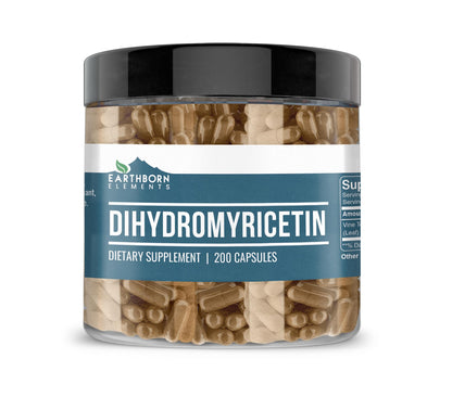Earthborn Elements DHM Dihydromyricetin 200 Capsules - Pure & Undiluted