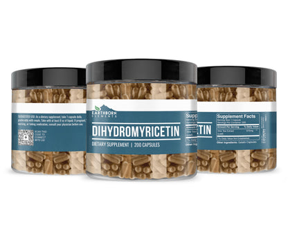 Earthborn Elements DHM Dihydromyricetin 200 Capsules - Pure & Undiluted