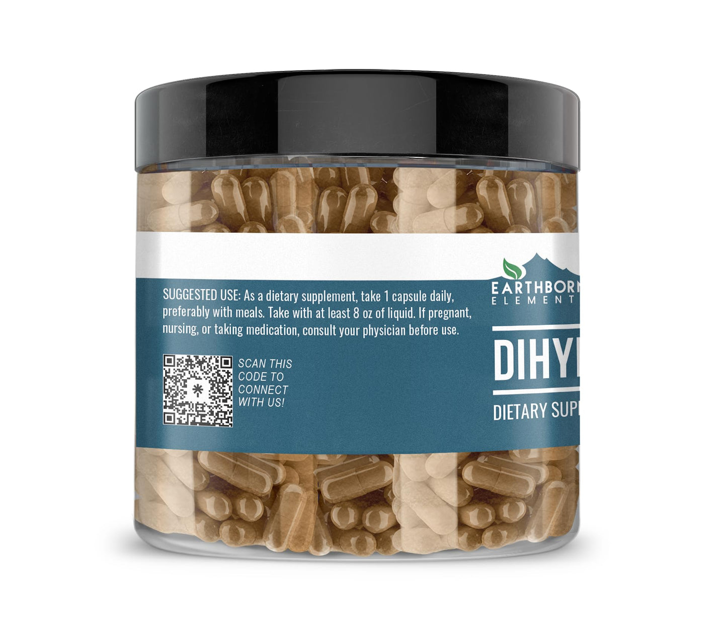 Earthborn Elements DHM Dihydromyricetin 200 Capsules - Pure & Undiluted