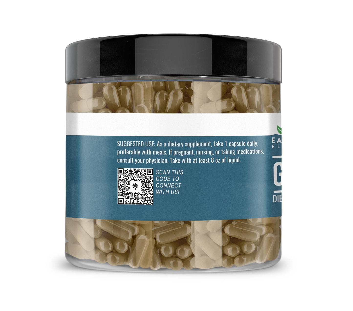 Earthborn Elements Ginkgo Biloba 200 Capsules – Pure, No Additives