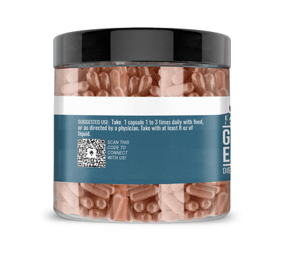 Earthborn Elements Pure Grape Seed Extract - 200 Capsules | Pure & Undiluted, No Additives