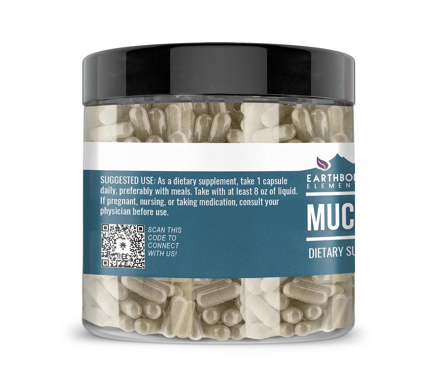 Earthborn Elements Mucuna Pruriens Extract – 200 Capsules, No Additives