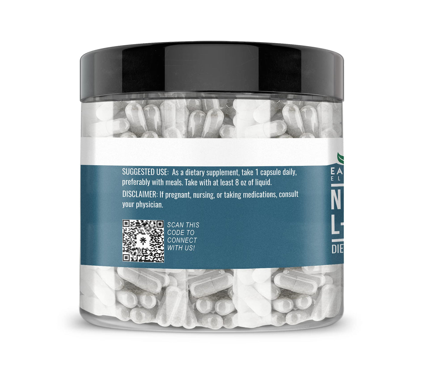 Earthborn Elements N-Acetyl L-Tyrosine (NALT) - 200 Capsules | Pure & Undiluted, No Additives
