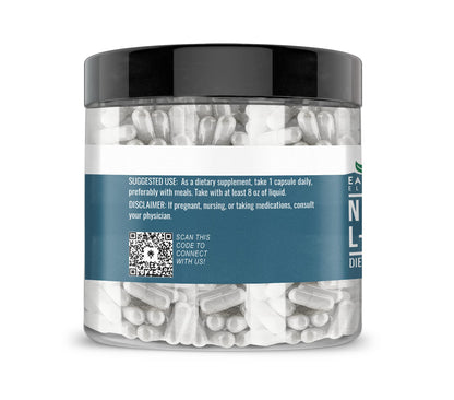 Earthborn Elements N-Acetyl L-Tyrosine (NALT) - 200 Capsules | Pure & Undiluted, No Additives
