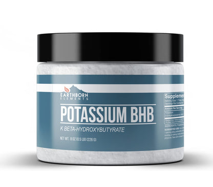 Earthborn Elements Potassium D-Beta-Hydroxybutyrate 8 oz | Potassium BHB, Always Pure