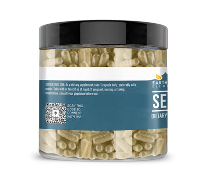 Earthborn Elements Senna Leaf Extract 200 Capsules | Pure & Undiluted