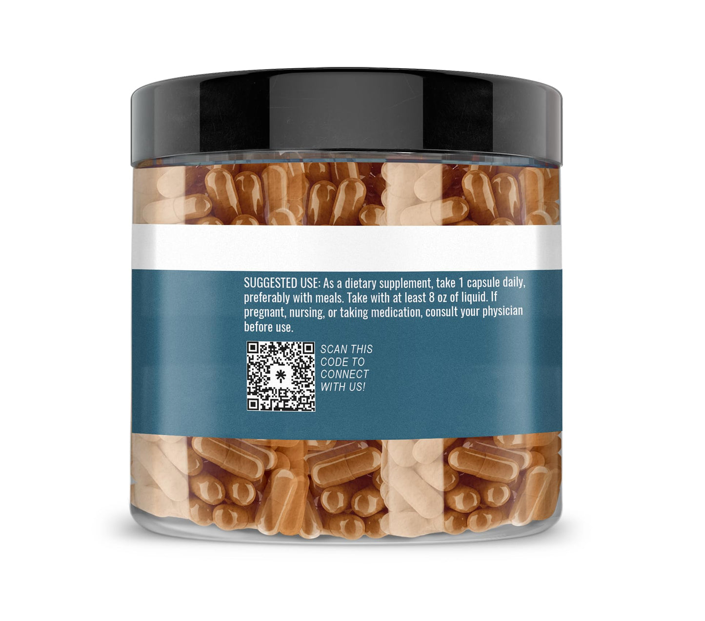 Earthborn Elements Slippery Elm 200 Capsules – Pure & Undiluted, No Additives