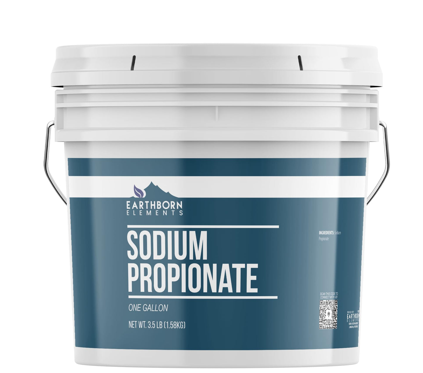 Earthborn Elements Sodium Propionate | 1 Gallon | Food Grade Preservative & Food Additive
