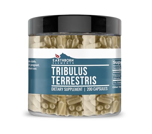Earthborn Elements Tribulus Terrestris 200 Capsules – Pure & Undiluted
