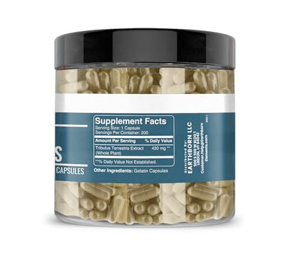 Earthborn Elements Tribulus Terrestris 200 Capsules – Pure & Undiluted