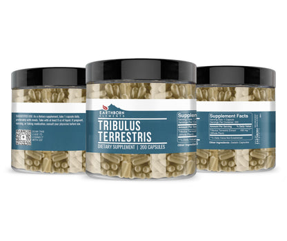 Earthborn Elements Tribulus Terrestris 200 Capsules – Pure & Undiluted