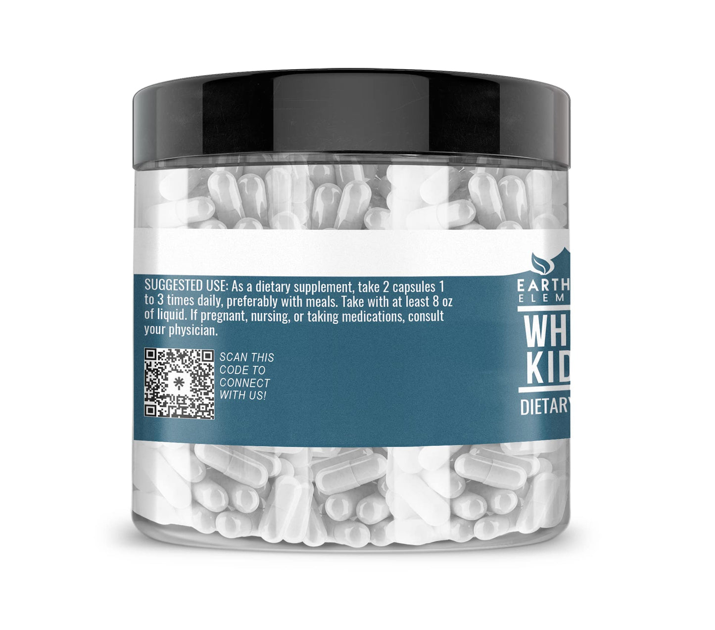 Earthborn Elements White Kidney Bean Extract – 200 Capsules, Pure & Undiluted