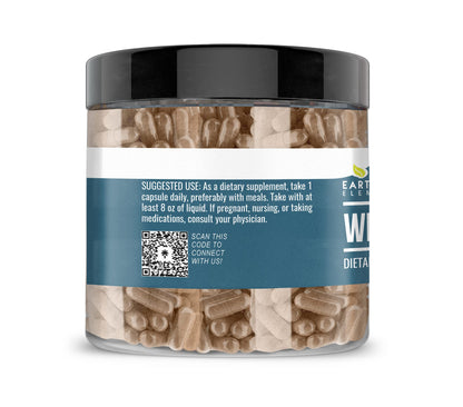 Earthborn Elements White Peony Root 200 Capsules | Pure & Undiluted