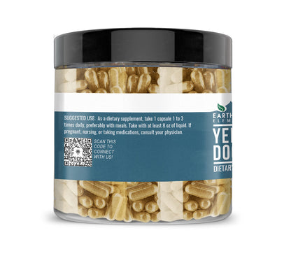 Earthborn Elements Yellow Dock Root 200 Capsules | Pure & Undiluted, No Additives