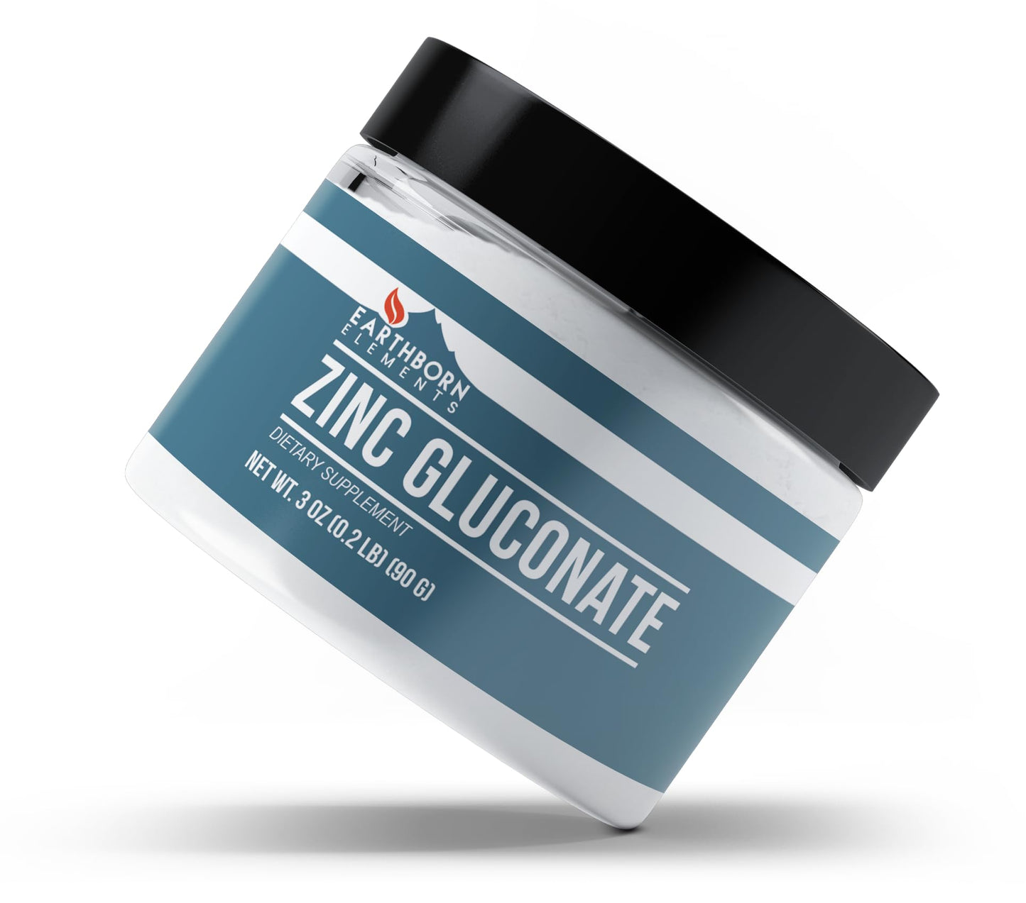 Earthborn Elements Zinc Gluconate 3 oz – Always Pure, No Fillers or Additives