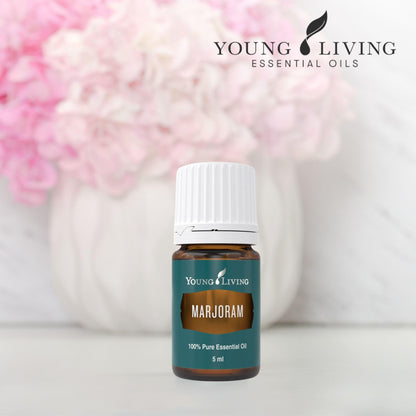 Young Living Marjoram Essential Oil 5 ml | Soothing Muscle Relief & Relaxation