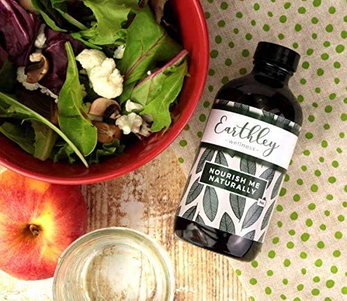 Earthley Nourish Her Naturally – Liquid Botanical Multivitamin for Women (4oz) | Energy & Gut Health