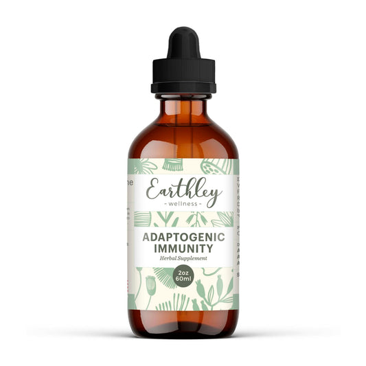 Earthley Wellness Adaptogenic Immunity – Immune Support, 2oz BritishVita | Premium UK Vitamins & Wellness Supplements