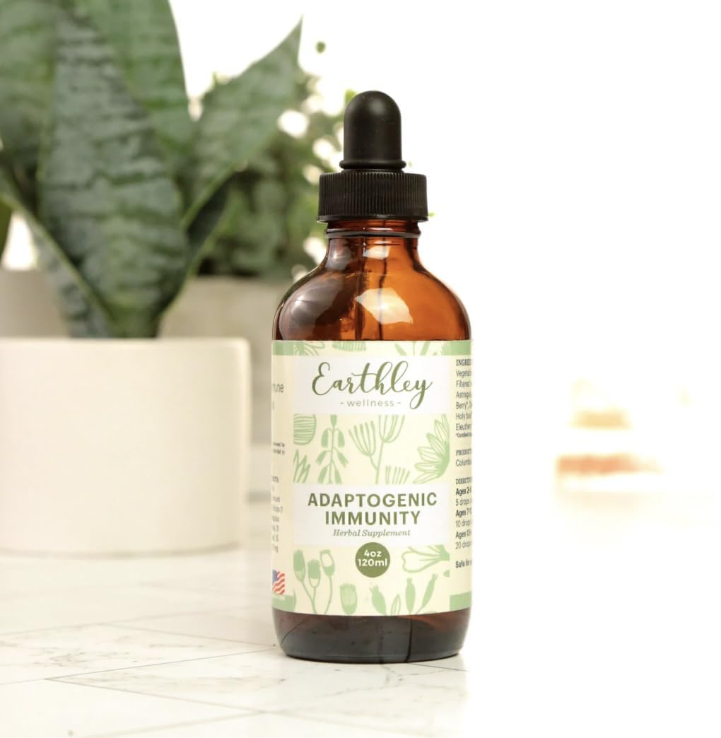 Earthley Wellness Adaptogenic Immunity – Immune Support, 2oz