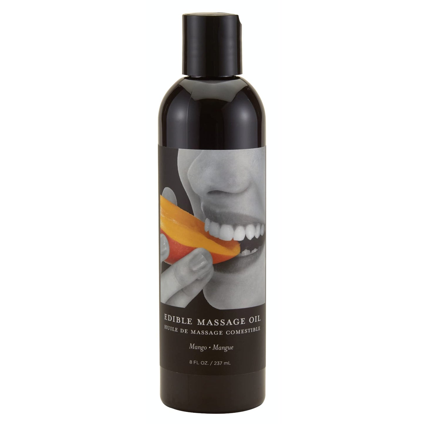 Earthly Body Edible Massage Oil Mango 8oz – Vegan & Cruelty-Free