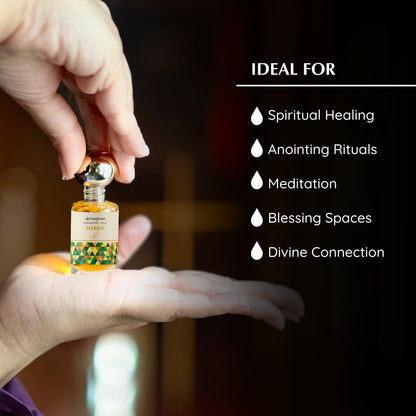 Myrrh Anointing Oil 9ml – Blessings from The Holy Lands | Jerusalem Olive Oil