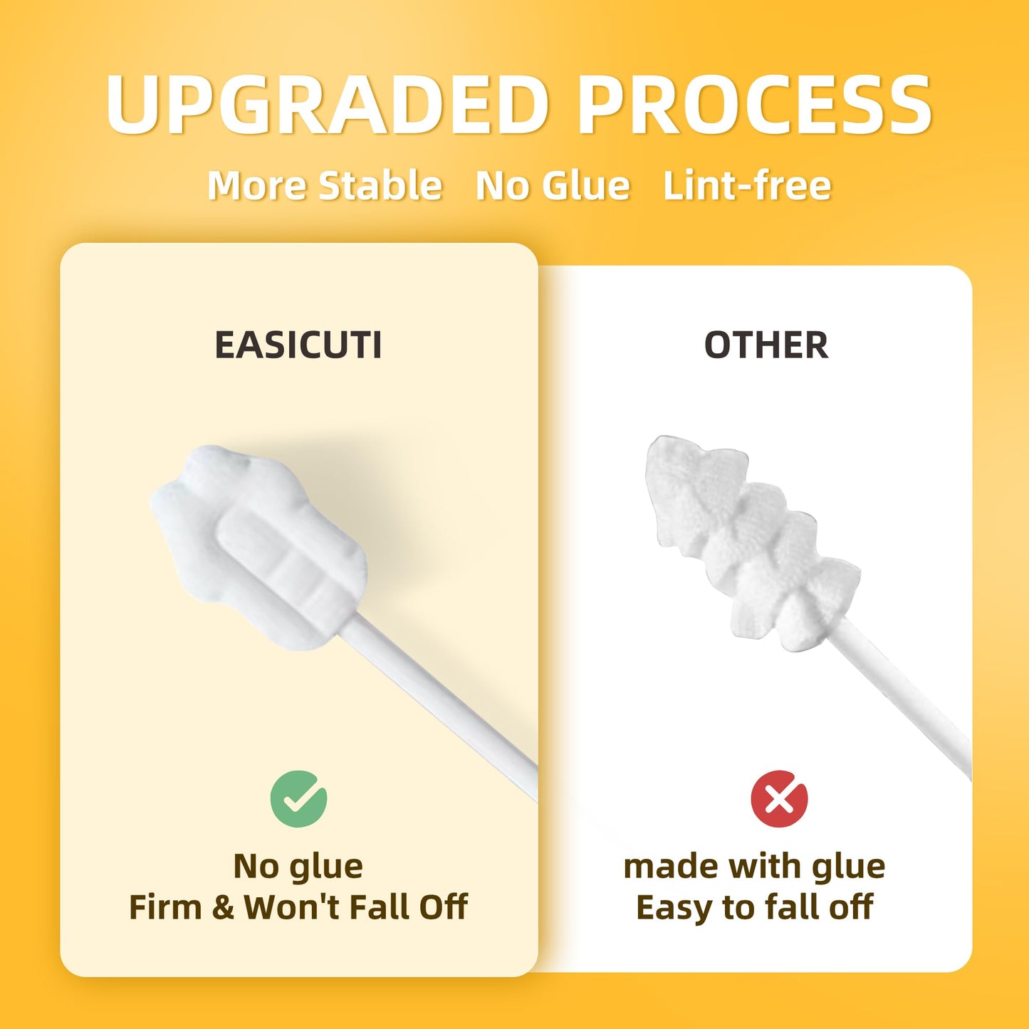 EASICUTI Upgrade Baby Tongue Cleaner – 52Pcs Newborn Toothbrush Set for 0-36M+