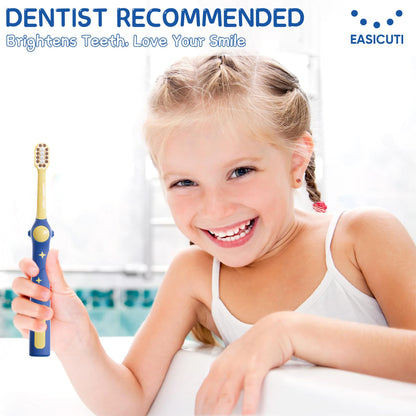 EASICUTI Extra Soft Kids Toothbrushes 4 Pack – Space Style Toddler Toothbrushes for Ages 2-12