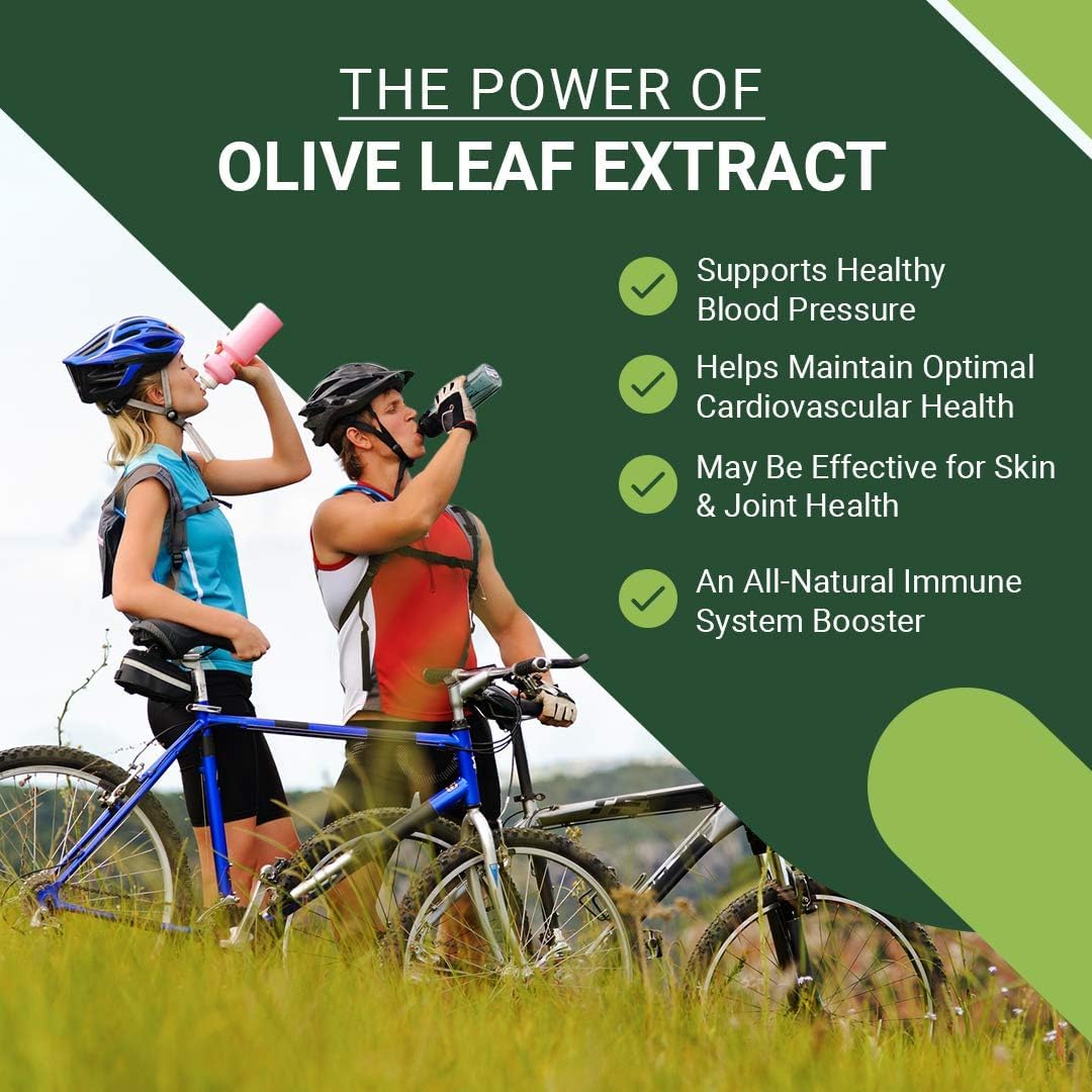 East Park Olive Leaf Extract (OLE) d-Lenolate 500mg | Immune Support | 180 Veg Capsules