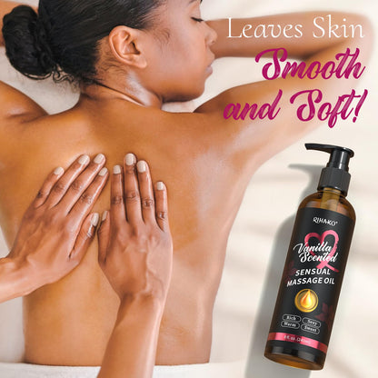 Easter Basket Stuffers: Vanilla Sensual Massage Oil for Couples – Date Night & Relaxing Massage Oil