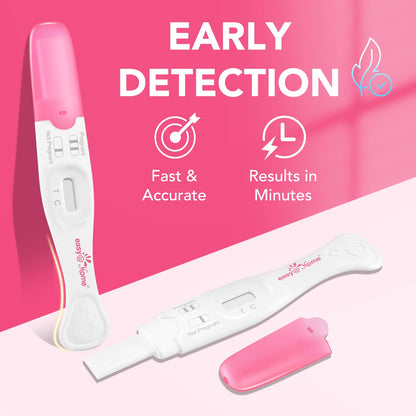 Easy@Home 5-Count Pregnancy Test Sticks – Early Detection & Easy Use