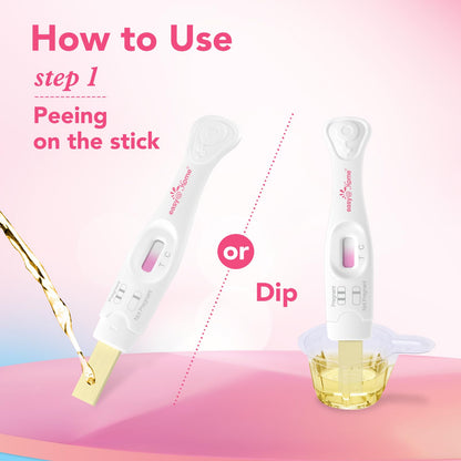 Easy@Home 5-Count Pregnancy Test Sticks – Early Detection & Easy Use