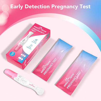 Easy@Home 5-Count Pregnancy Test Sticks – Early Detection & Easy Use