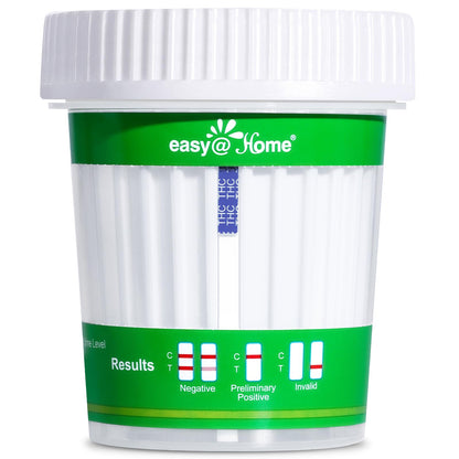 Easy@Home THC Urine Test Cup – 5-Minute Marijuana Drug Screen (1 Pack) #ECTH4-114A3