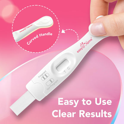 Easy@Home Pregnancy Test Sticks – Early Detection & At-Home Accuracy (6 Sticks + 12 Strips)