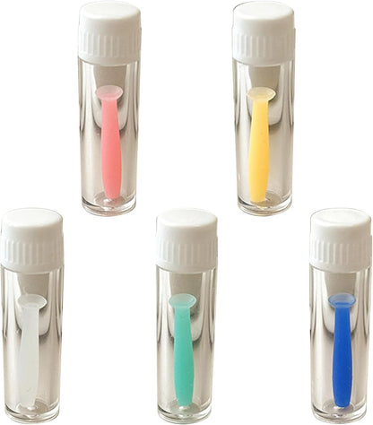 Blue Soft Silicone Contact Lens Insertion Tool – Portable Care Accessory