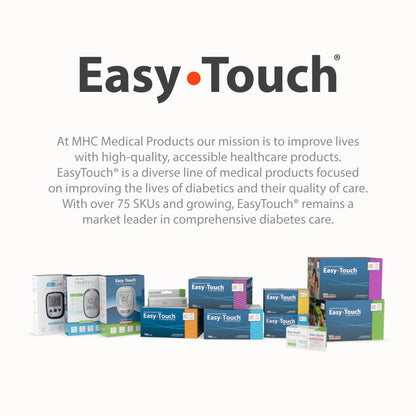 Easy Touch Glucose Test Strips (50ct) – Fast At-Home Blood Glucose Testing