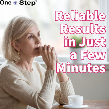 One Step Female FSH Test Strips – 5 Test Pack for Perimenopause & Menopause | Home Urine Test