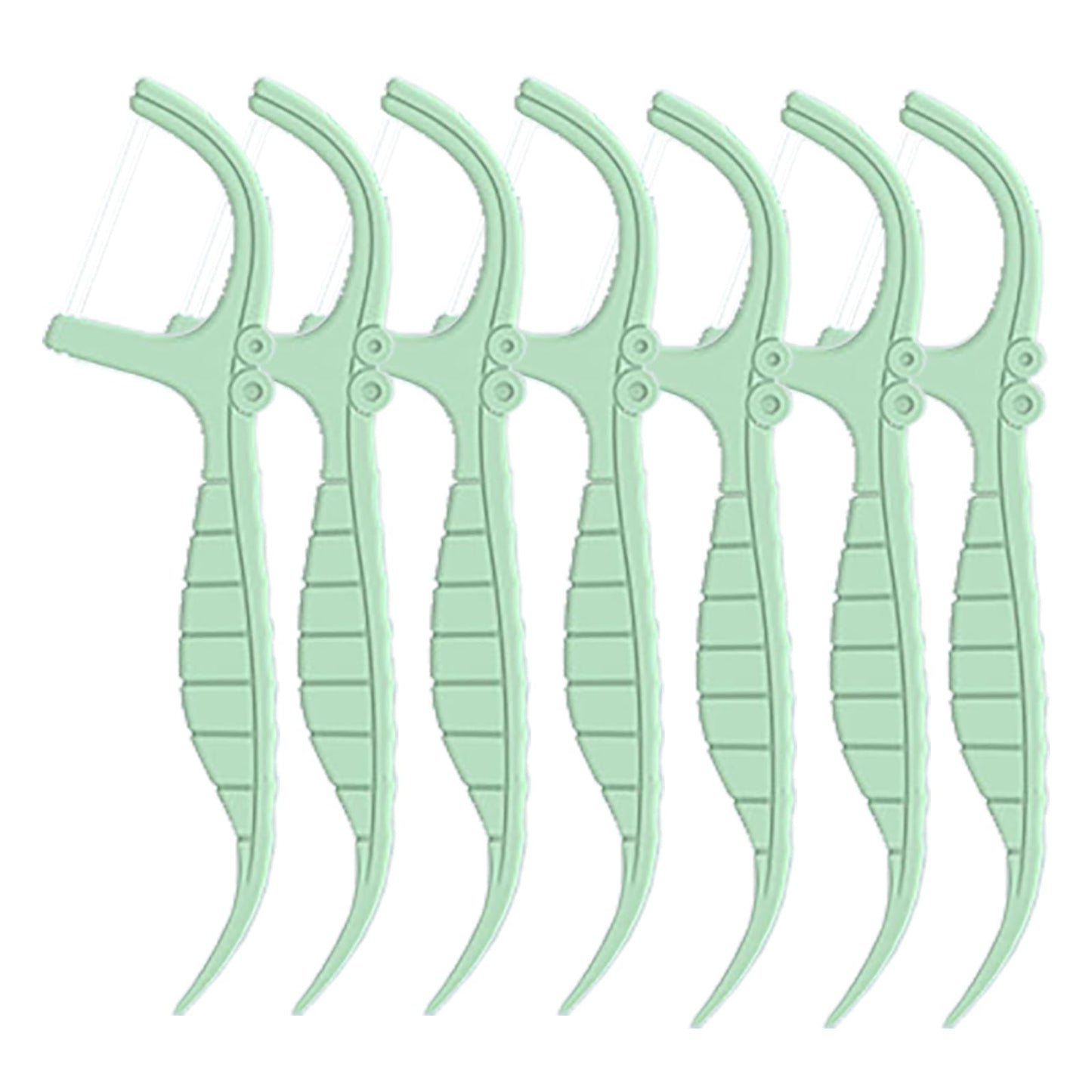 EasyHonor Twin-Line Mint Dental Floss Picks – 52 Count, Portable Case