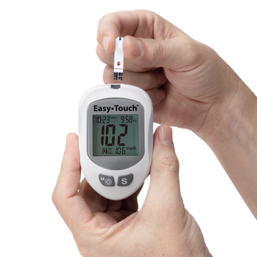 EasyTouch Glucose Test Strips, 150 Ct — Fast 5-Second Readings for Home Testing