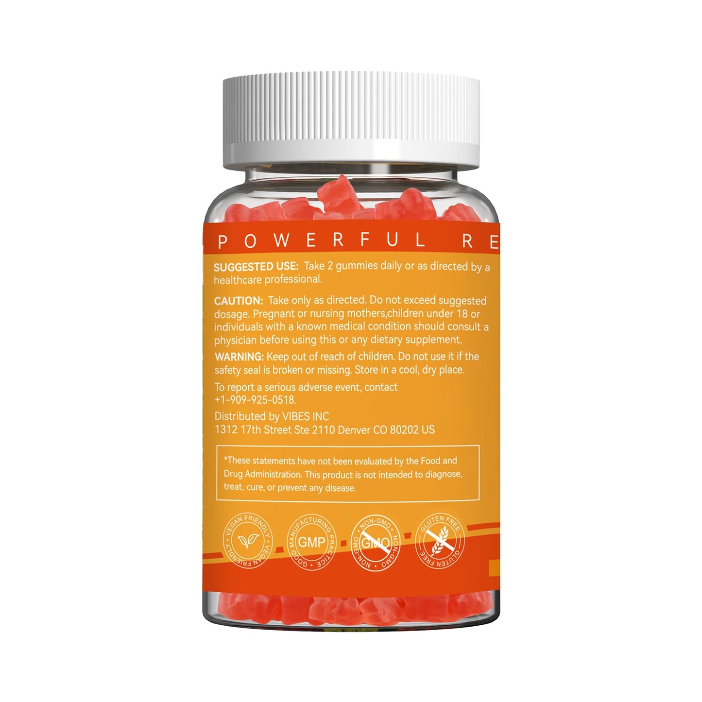 EAZGOO Ashwagandha Gummies & Vitamin D3 – 3000mg Extra Strength Ashwagandha, Strawberry Flavor, 60 Count