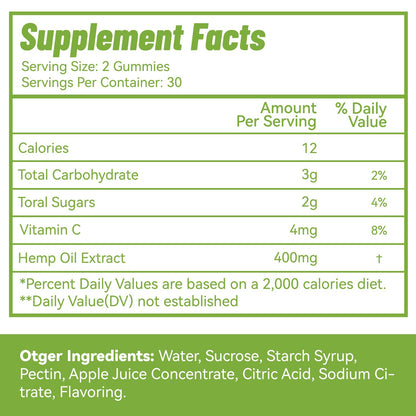 EAZGOO Natural Hemp Gummies 2,000,000 XXL Extra Strength – Vegan, Low Sugar, Non-GMO | 240 Counts